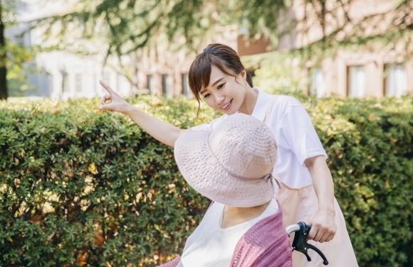 お一人では困難な日常の外出をサポート